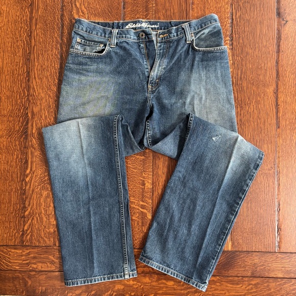 Eddie Bauer Other - Eddie Bauer Relaxed Fit Blue Jeans W 35 L 34